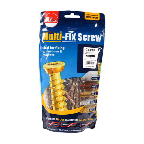 Multi-Fix Concrete Screws