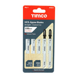 HCS Jigsaw Blades Straight 100mm - AHG13