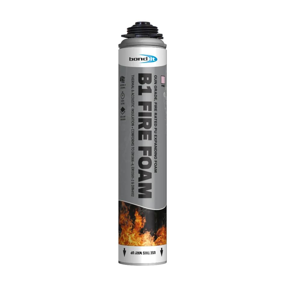 B1 Fire Foam PU Expanding Foam 750ml