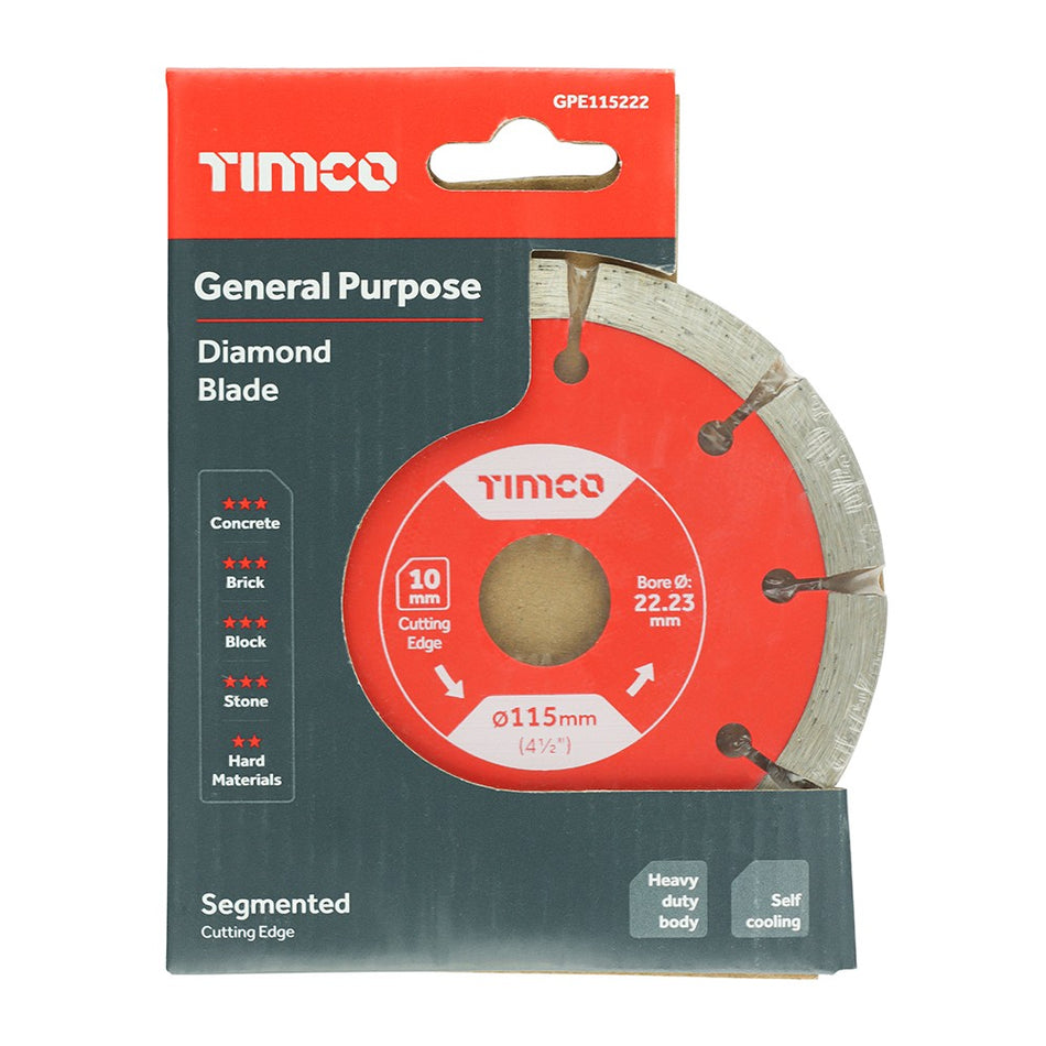 General Purpose Diamond Blade Segmented 300mm