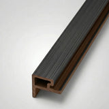 Slatted Cladding End Trim 2.5m