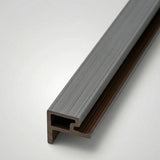 Slatted Cladding End Trim 2.5m
