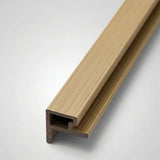 Slatted Cladding End Trim 2.5m