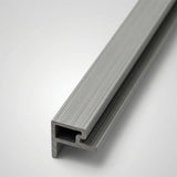 Slatted Cladding End Trim 2.5m