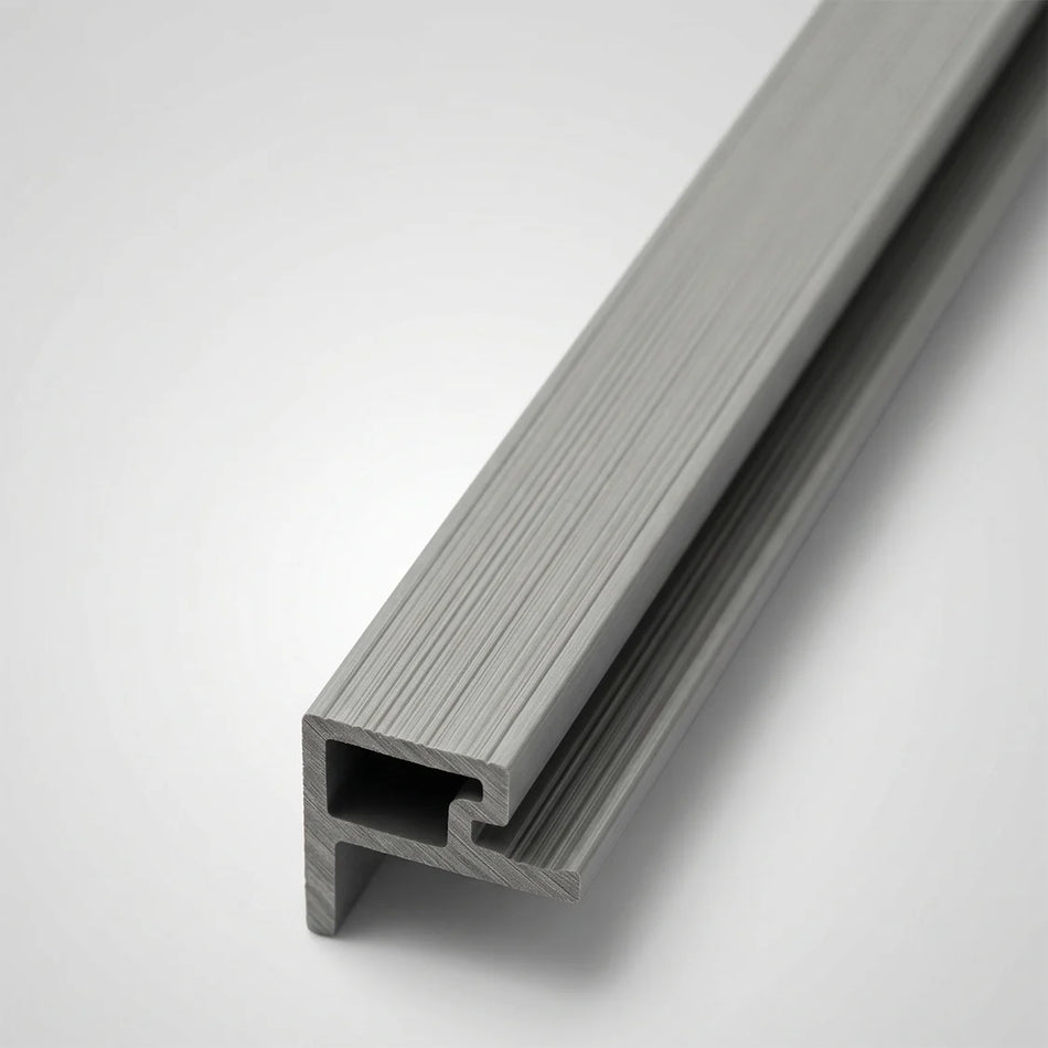 Slatted Cladding End Trim 2.5m