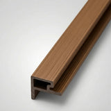 Slatted Cladding End Trim 2.5m