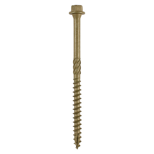 Hex Head Timber Construction Green Screws