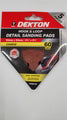 Hook & Loop Detail Sanding Pads