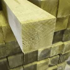 Softwood Timber Posts 150 x 150mm Rough Sawn
