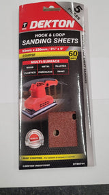Hook & Loop Sanding Sheets 93 x 230mm