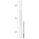 Stop Chamfered Spindle Pine