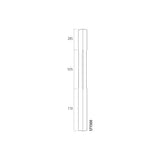 Stop Chamfered Newel 90 x 90 x 1500mm Pine