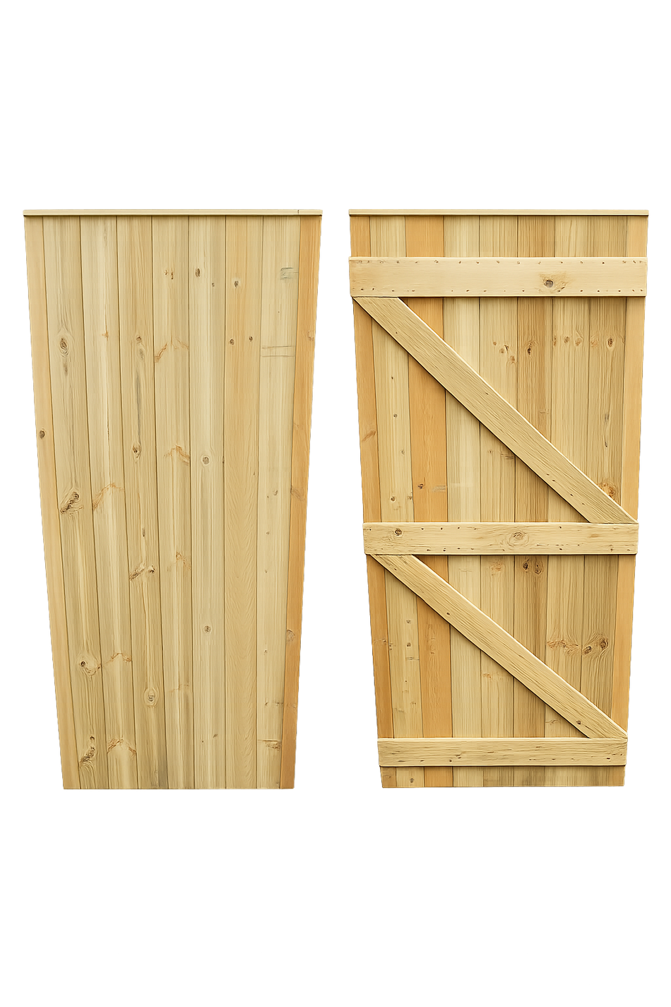 Tongue & Groove Garden Gate